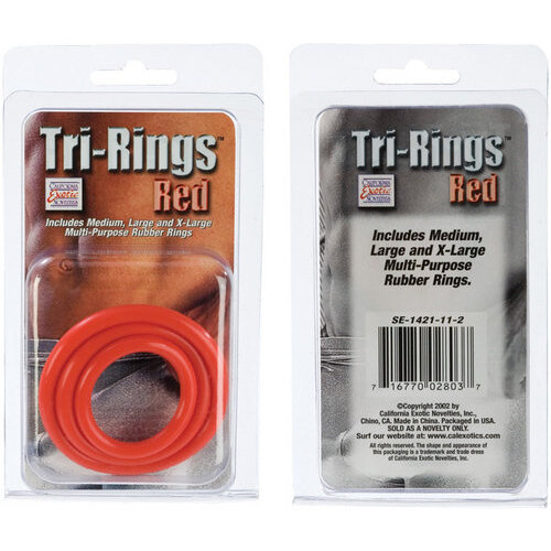 Tri Rings Red